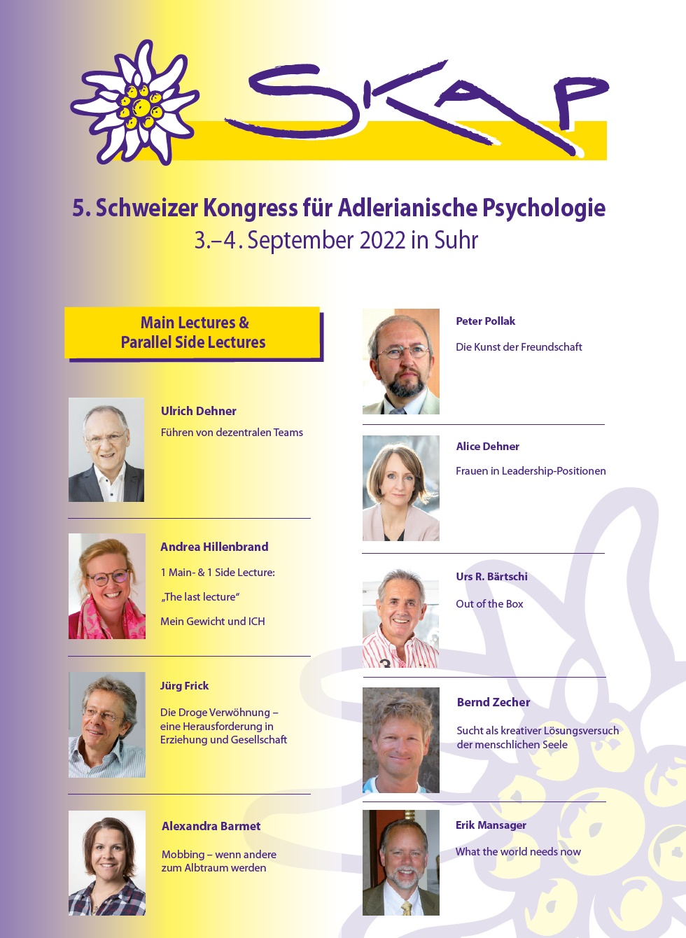 SKAP - Kongress für Individualpsychologie nach Alfred Adler